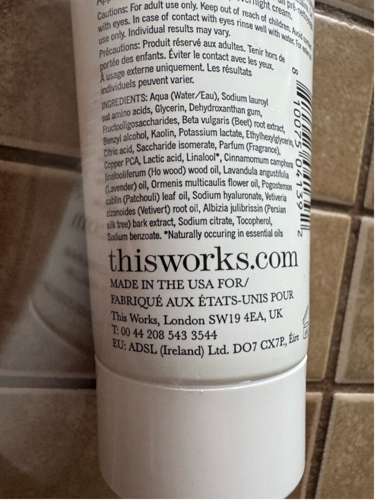 This Works Deep Sleep Overnight Cleanser 3.3 fl oz