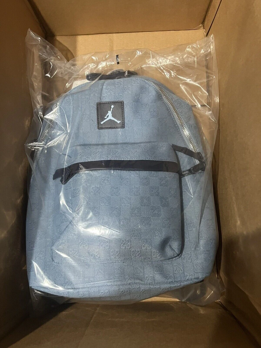 Jordan Monogram Backpack in Blue/Chambray