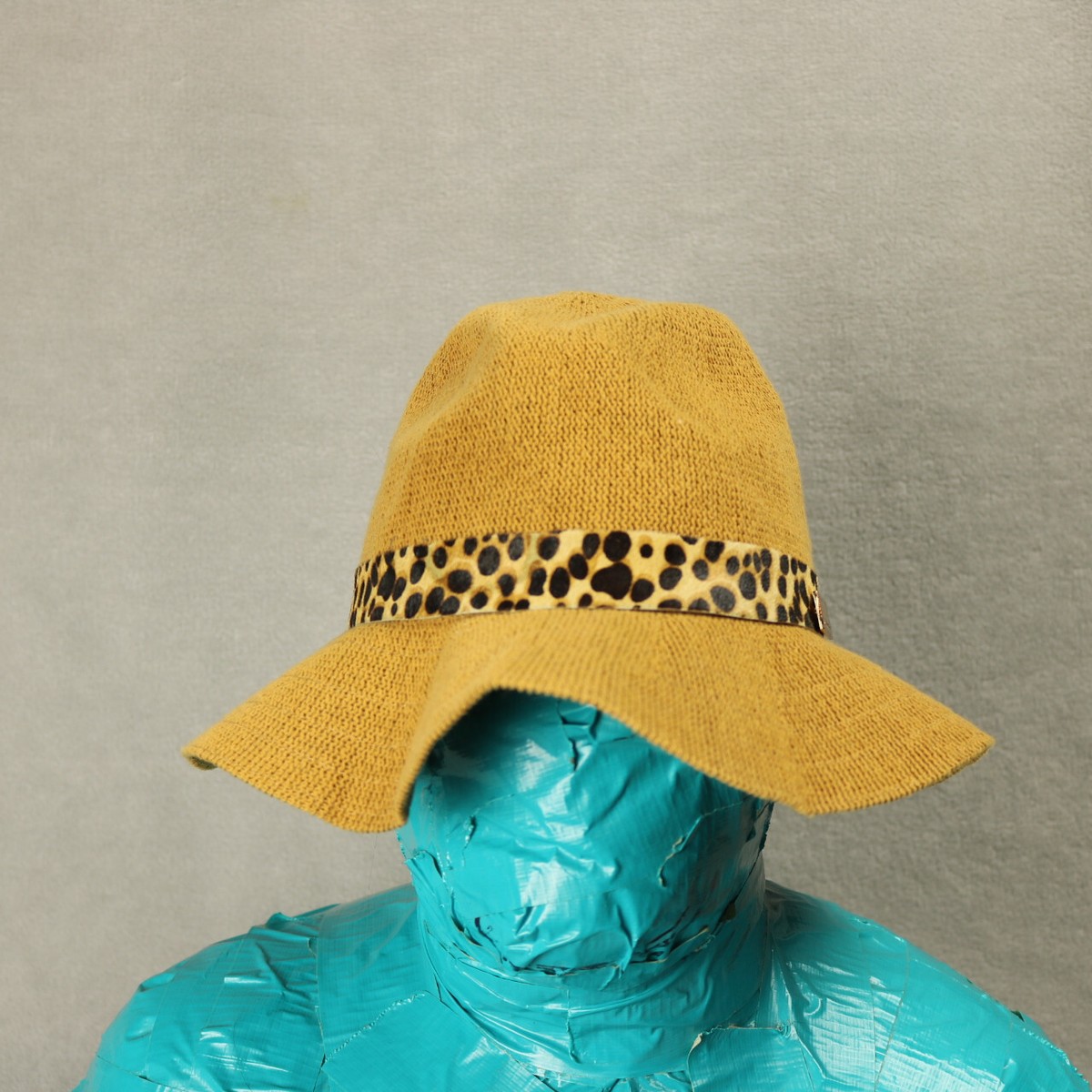 Vince Camuto Natural Leopard Sun Hat NWT Cozy Leopard Cloche 0/S Vince Camuto | Mercari main image 3