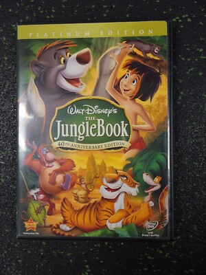 Disney / Pixar DVD 4 Pack - Jungle Book ; Finding Nemo