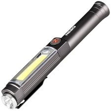 NEBO Taschenlampe Big Larry 2 Taschenlampen betrieben mit NEU