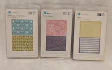 NEW LifeStyle Crafts QUICKUTZ Embossing Folders Trim Courtyard BIRDS OF FEATHER