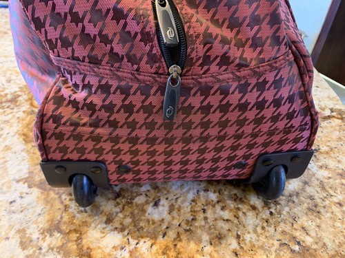 CALPAK Rolling Duffle Carry On Travel Bag With Handle - Picture 2 of 7