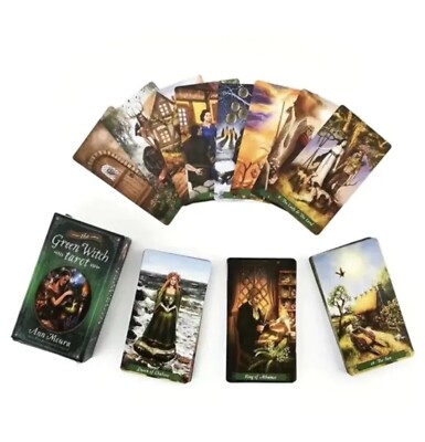 The Green Witch Tarot: Tarot Deck 78 Cards Oracle English Version