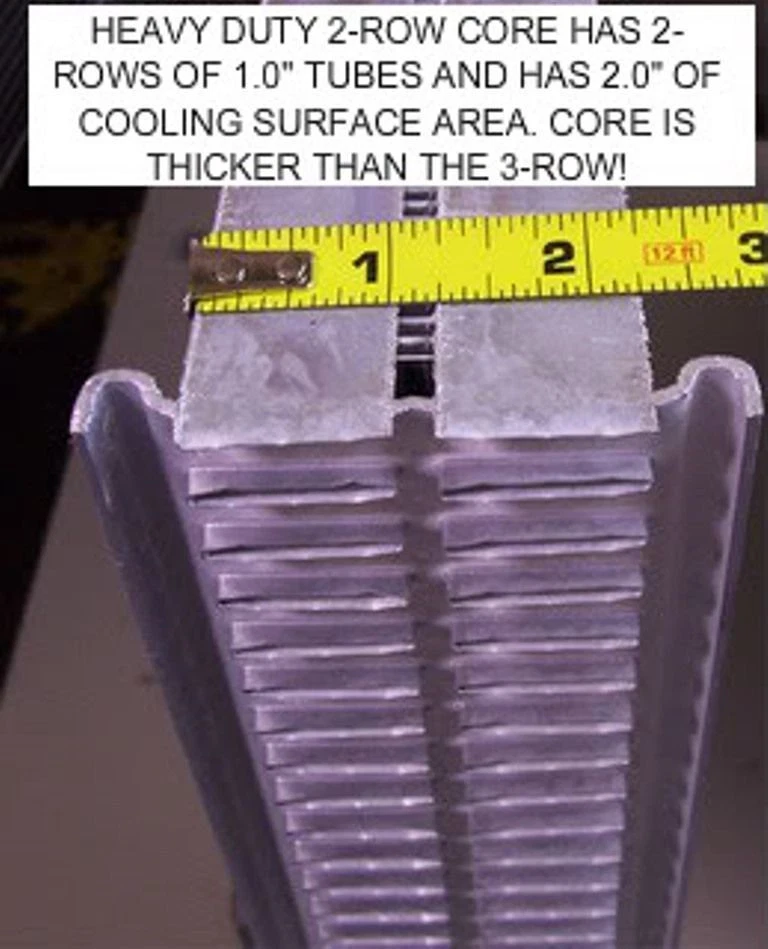 Radiador de aluminio para Ferrari 328 GTB / 328 GTS 3,2 L V8 M/T 1985-1989 86 87 88 Foto 3 de 4