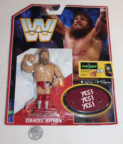 WWE Daniel Bryan Retro WWF NXT MOC Action Figure S...