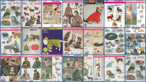 simplicity-sewing-pattern-dog-clothes-beds-accessories-for-pets-you-pick-ebay