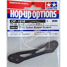 Genuine Tamiya Hop-Up TT-02 Carbon Bumper Support 54814