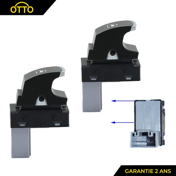 2X Fensterheber Schalter FüR VW Caddy III IV Golf VI Jetta IV Tiguan-image