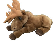 Dakin Lou Rankin Friends Miles Moose Plush Toy  14 Inches. Adorable.