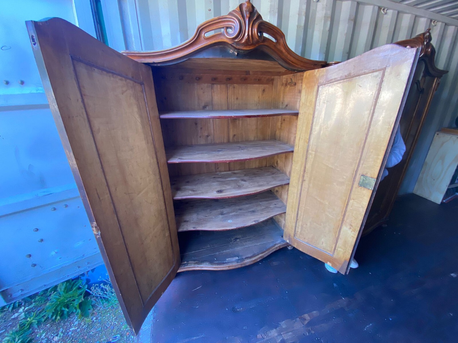 Antique French ARMOIRE Wardrobes (2) eBay