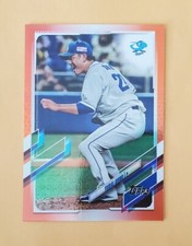 2021 Topps NPB Orange Foil /25 Yudai Ohno #25 SSP Nippon Professional Baseball 