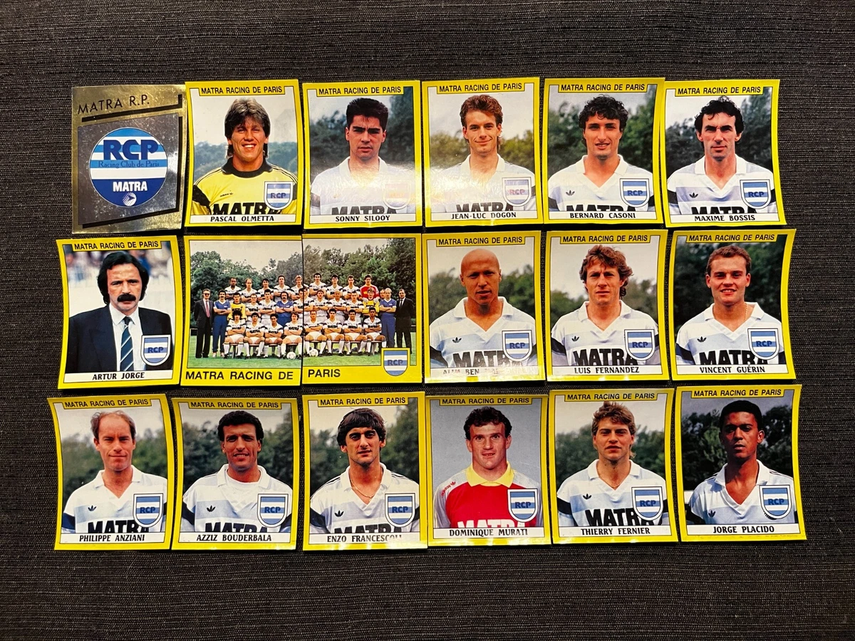 Lot De 12 Stickers Panini Foot 1990 - Equipe De Montpellier, Non Collés, Récupération
