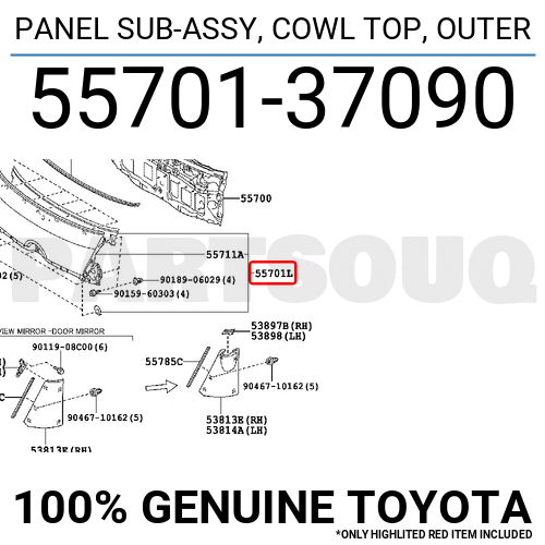 Toyota 13011 37090
