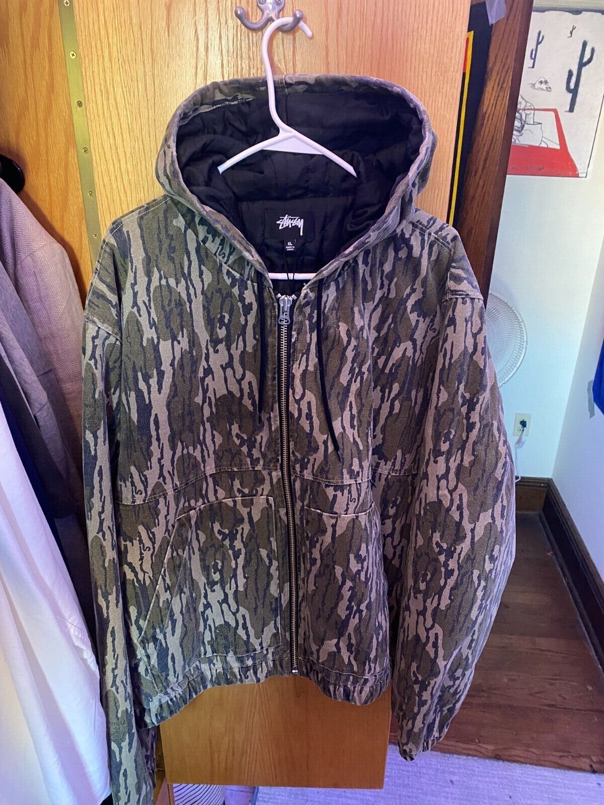 stussy mossy oak insulated work jacket-