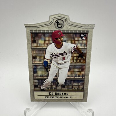 CJ Abrams 2022 Topps Brooklyn Bush Terminal Die Cut RC #18 29/36