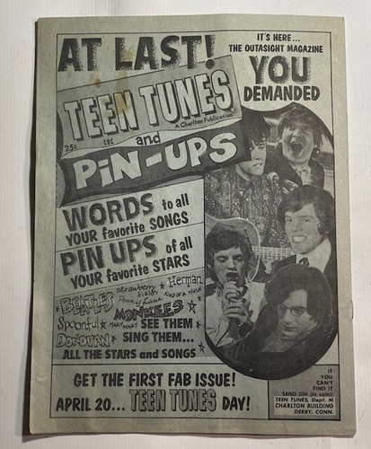 MONKEES Monkee Fan Club 24 EXCLUSIVE 24 MONKEES HIT SONGS Charlton No. 1 Spring - Picture 8 of 8