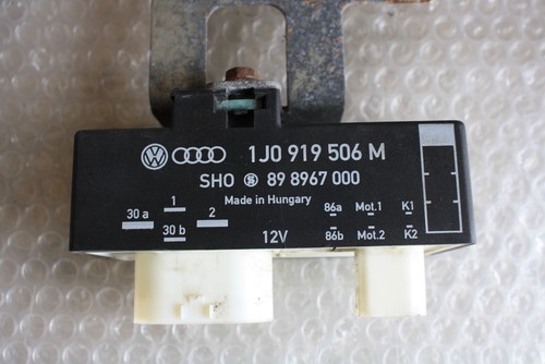 Lüftersteuergerät Kühlerlüfter Lüfter Relais VW Golf 4 Bora 1J0919506M