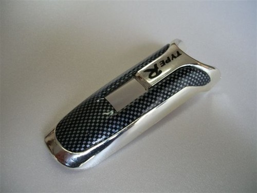 FUNDA DECORACIÓN PROTECCIÓN ROTURA DE MANO COCHE CROMO CARBONO NEGRO E - Imagen 4 de 6