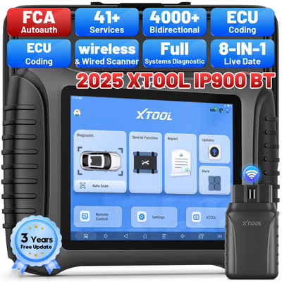 XTOOL IP900 BT Bidirectional OBD2 Scanner Bluetooth Car Scanner Diagnostic Tool