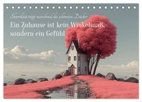 Ein Zuhause Ist Kein Winkelmaß, Sondern Ein GefüHl (Tischkalender 2026 Din A5...