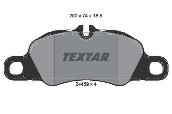 Plaquettes de frein Textar 2445901 pour restaurer le freinage à disque OE 98135193000