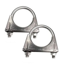 Universal Heavy Duty 2.5" 2-1/2 Inch Exhaust U Bolt Clamp Stainless Steel
