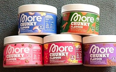 More Chunky Flavour Pulver Set   5 Dosen à 150 g (verschiedene Sorten)