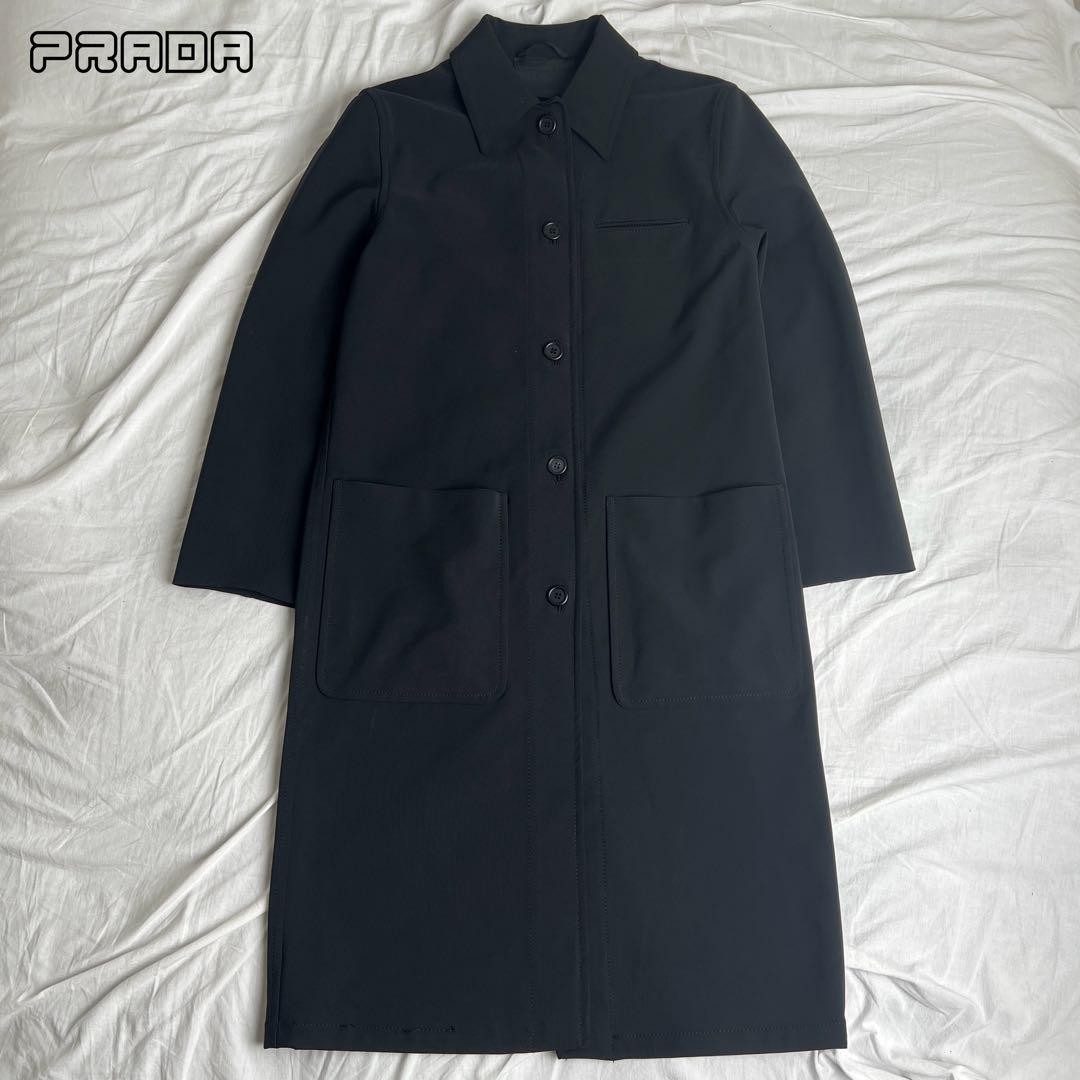 PRADA★ ロング カシゴラ コート PRADA 90s long coat black F/S from Japan | eBay