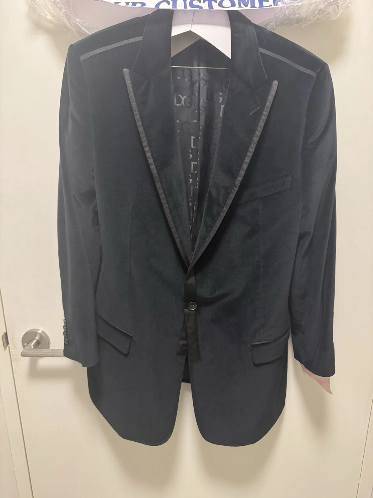 Men’s Dolce and Gabanna Jacket Size:56 Navy Blue