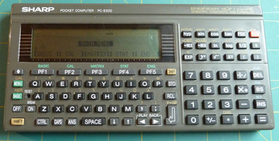 SHARP Pocket Computer PC-E500 Taschencomputer