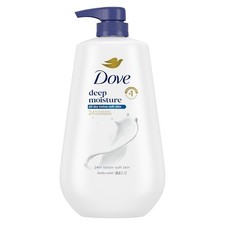 Dove Deep Moisture Body Wash 30.6 Oz Pump Sulfate 011111396487