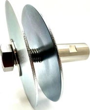 5/8”-11 Stainless Steel Angle Grinder Buff Extender Kit with 2¼” Shaft & Safety