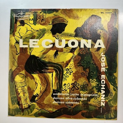 Lecuona LP Vinyl Record Echaniz Westminster WL 5343 Cubano Piano Works
