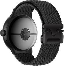 Stretchy Nylon Strap Compatible with Google Pixel Watch 4 45mm Adjustable