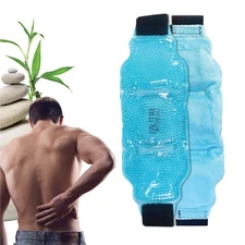 USA Merchant | Hot/Cold Plush Lower Back Gel Bead Wrap | Freeze Therapeutics ...