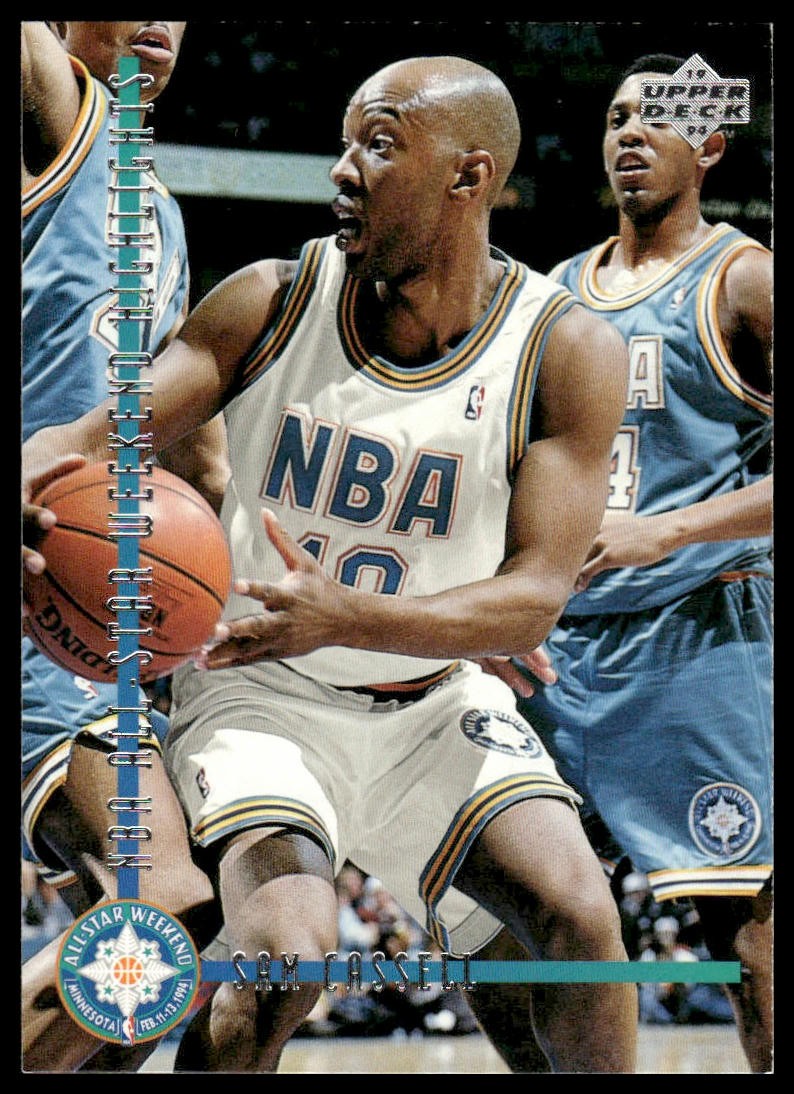 Sam Cassell Rookie 1993-94 Upper Deck Special Edition #196 Houston Rockets