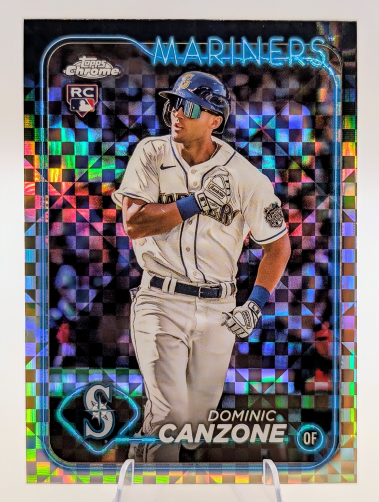 2024 Topps Chrome X Fractor #133 Dominic Canzone RC
