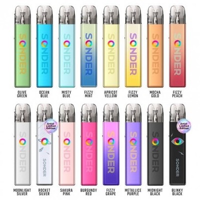 GeekVape Sonder Q2 Pod Kit 3ml 30W Mesh Coil 0.4 0.6 0.8 Ohm E-Zigarette VPU