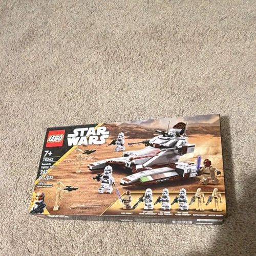 LEGO Star Wars Republic Fighter Tank 75342, 262pcs, 7+, Mace Windu & Troopers