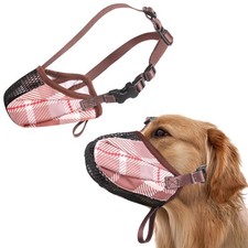Dog Muzzle, Soft Basket Air Mesh Muzzles for Super Large Sized Dogs Anti Chew...