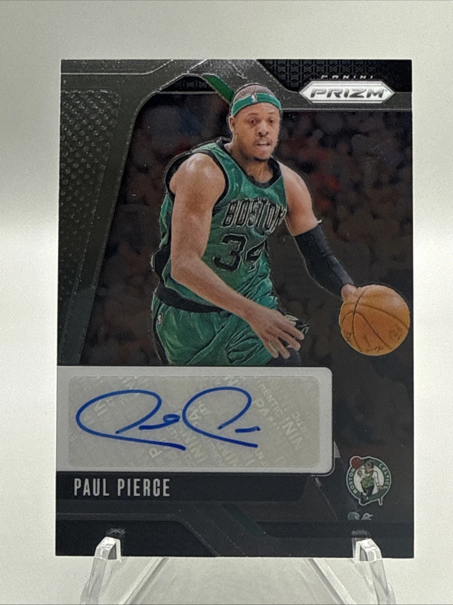 Panini Paul Pierce Basketball Autographed Sports Trading Cards