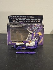 Vintage Transformers G1 Decepticon Triplechanger Astrotrain 1985 Complete W  Box