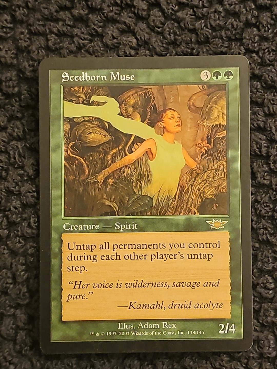 Seedborn Muse MTG Legions MT/NM Regular Magic the Gathering