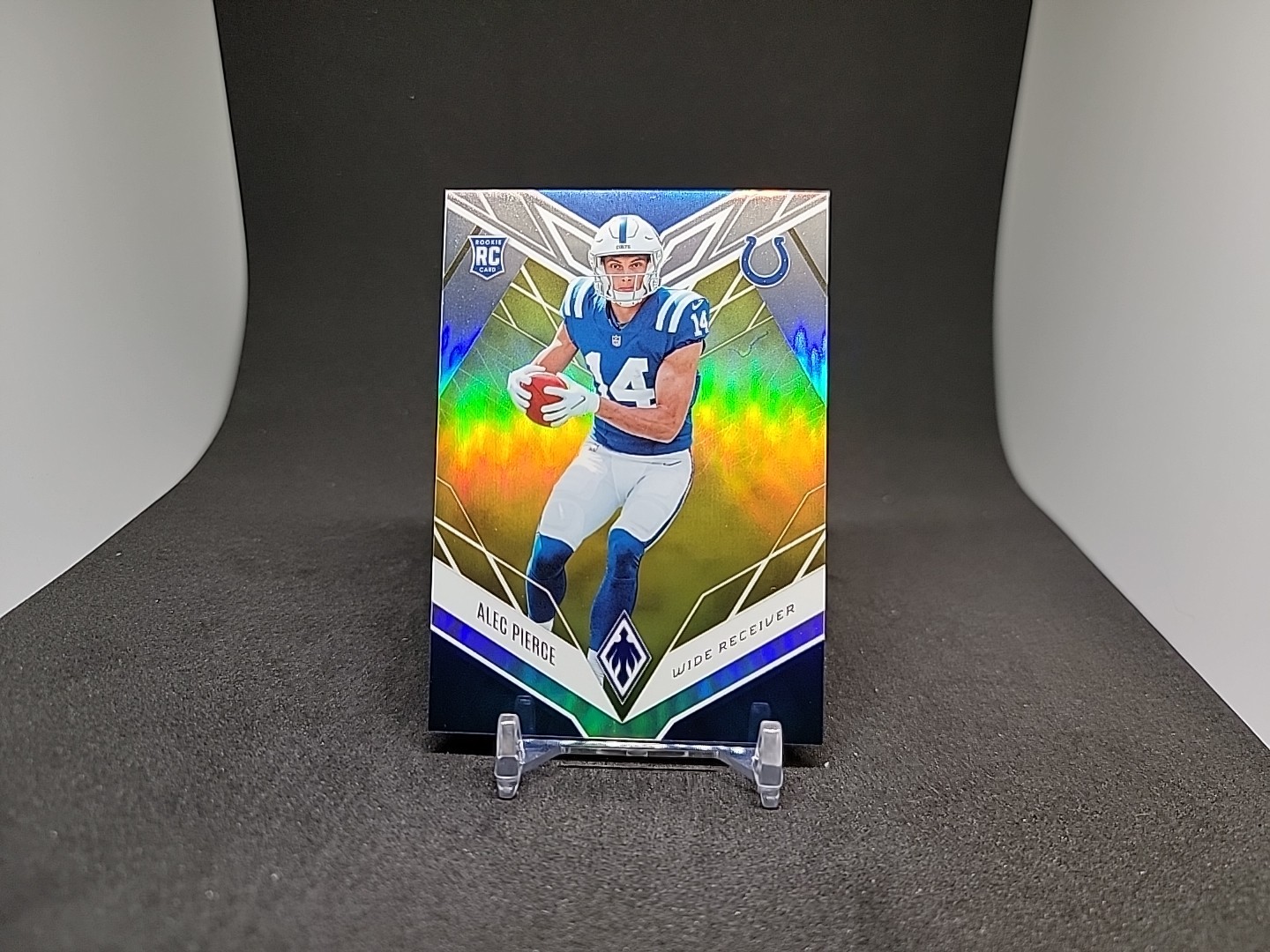 2022 Panini Phoenix - Rookies Alec Pierce #121 Yellow /75 (RC)