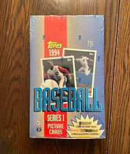 Topps 1994 MLB Baseball Series 1 Picture Cards Sealed Box Topps Gold
