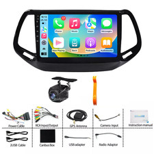 10.1" GPS Android Car Radio Stereo Carplay GPS Navi For Jeep Compass 2017-2020