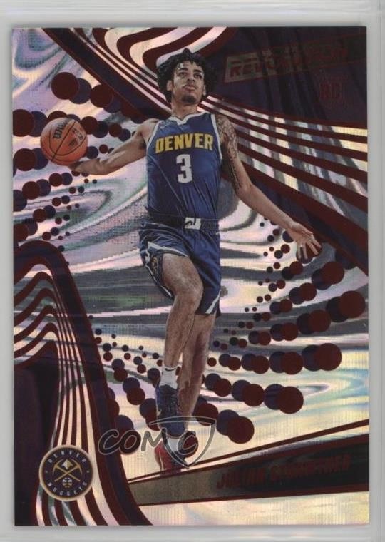2023 Panini Revolution Rookies Red Swirl 64/199 Julian Strawther Rookie RC 0q3