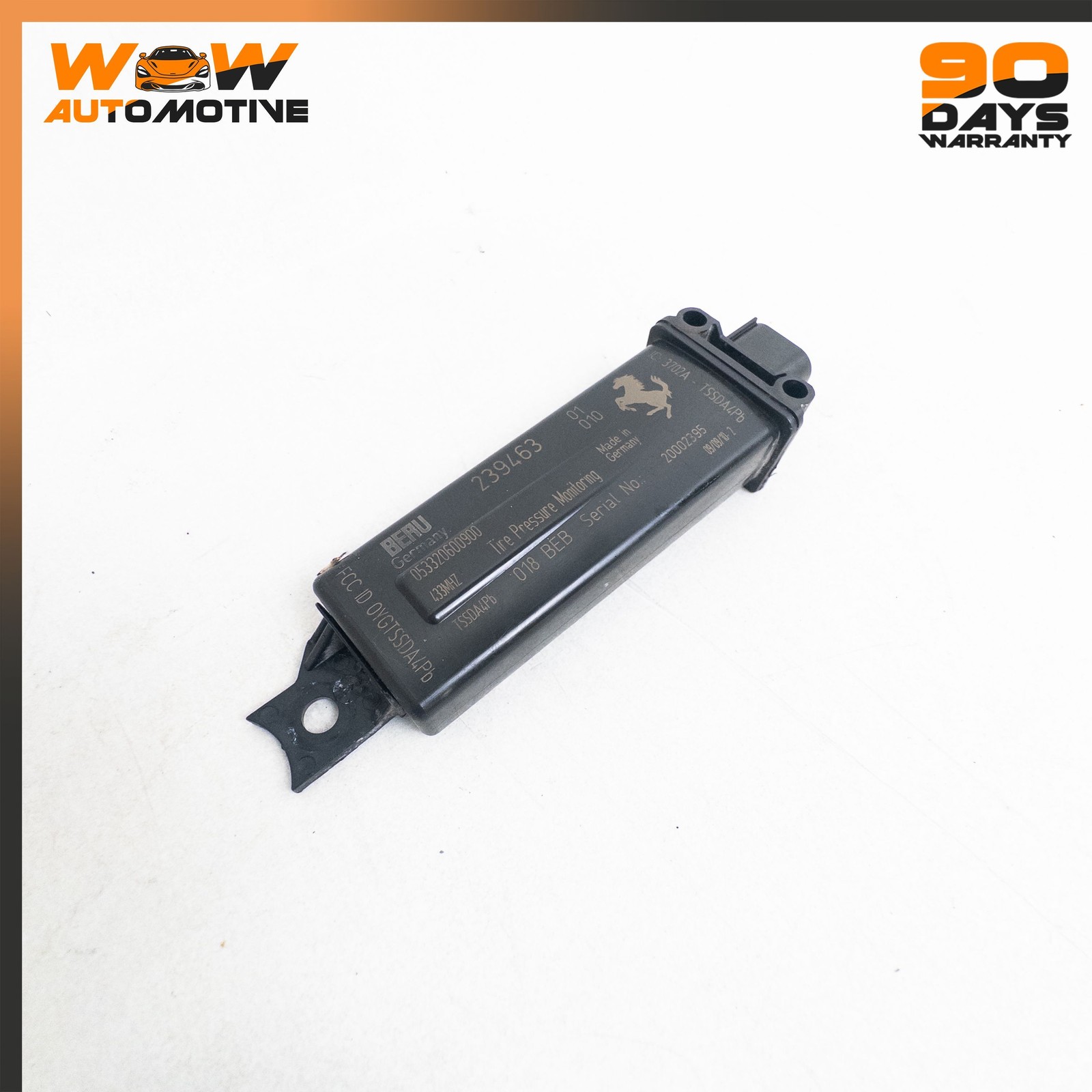 08-19 MASERATI GRANTURISMO GRANCABRIO REAR TIRE PRESSURE MONITORING SENSOR OEM