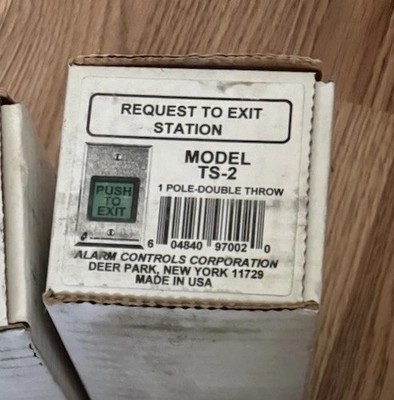 Request to Exit Station Model TS 2 New In Box Never Used